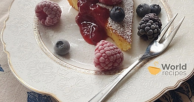 Varškės ir maskarponės sūrio apkepas