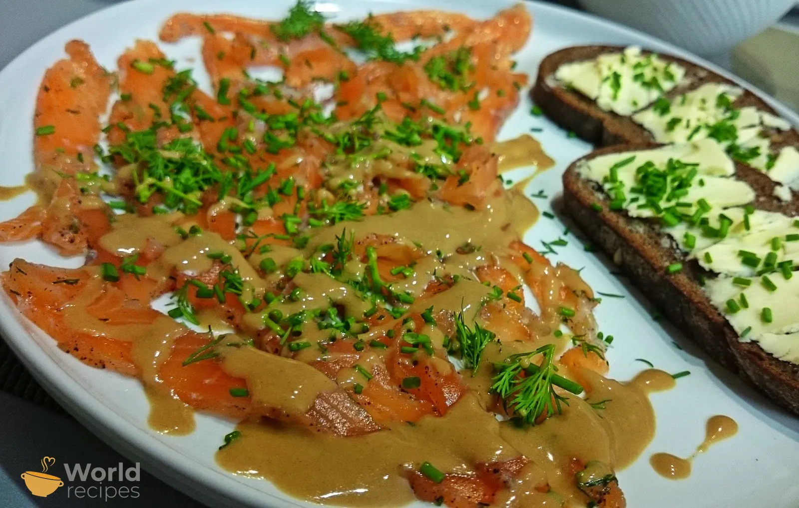 Salmon gravlax receptas - skandinaviškai marinuota-sūdyta lašiša