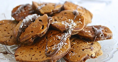 Kavos skonio jogurtiniai blynai su nutella