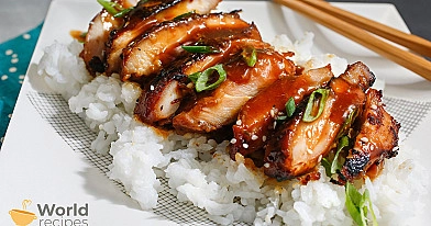 Teriyaki vištienos marinatas su soja