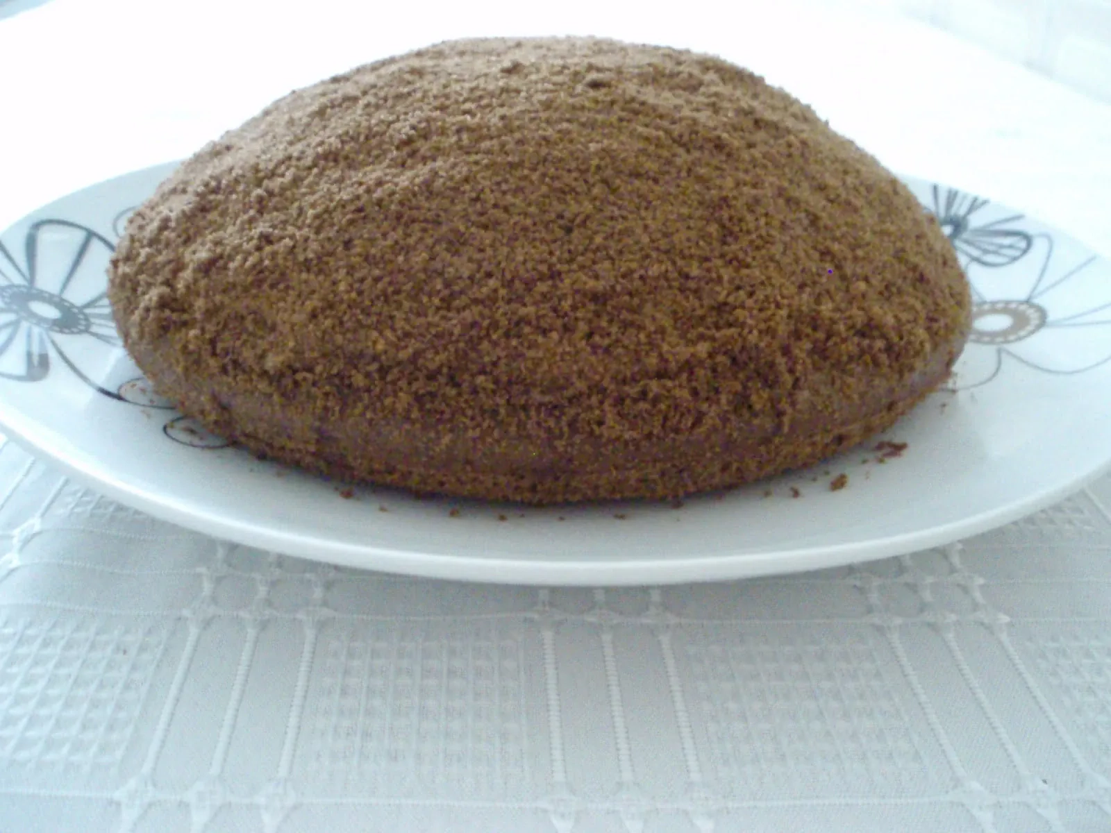 Pyragas "Kurmio kalnelis" su grietinėlės kremu ir bananais pagal Beatą