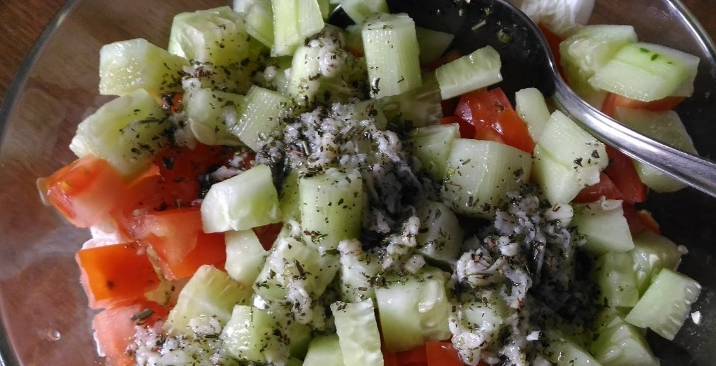 Салат греческий рецепт классический с пекинской капустой