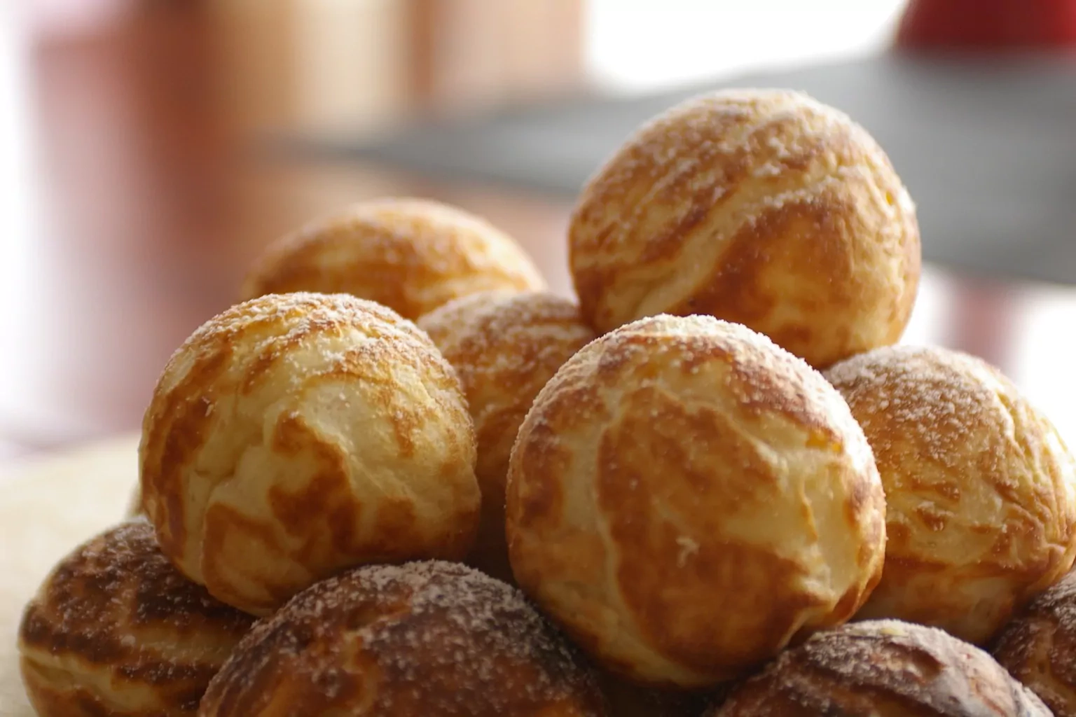 Aebleskiver arba Daniškos spurgytės - blyneliai