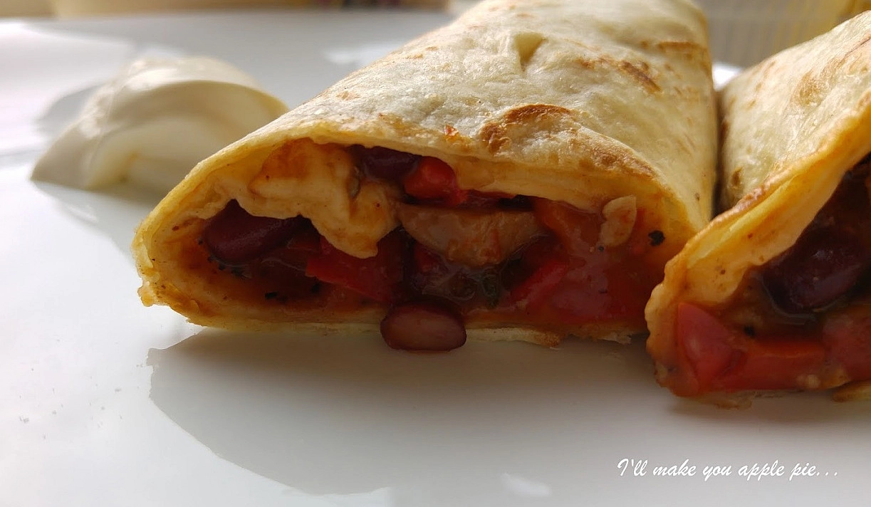 Kiaulienos burritos pagal Rūtą Ščiogolevaitę