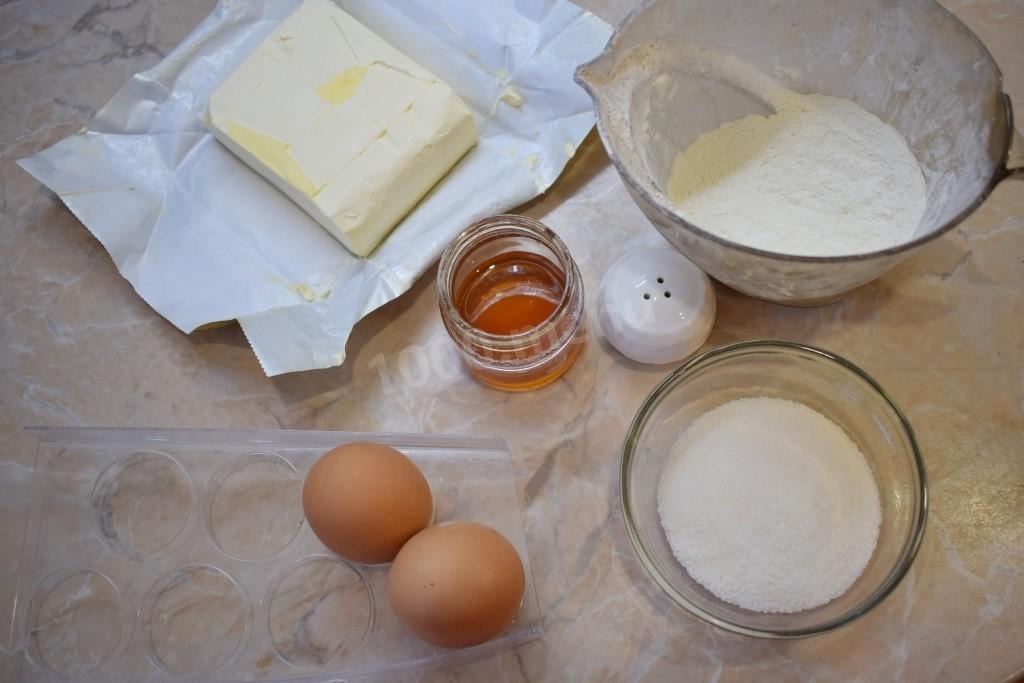 Тесто яйца мука масло сливочное сахар