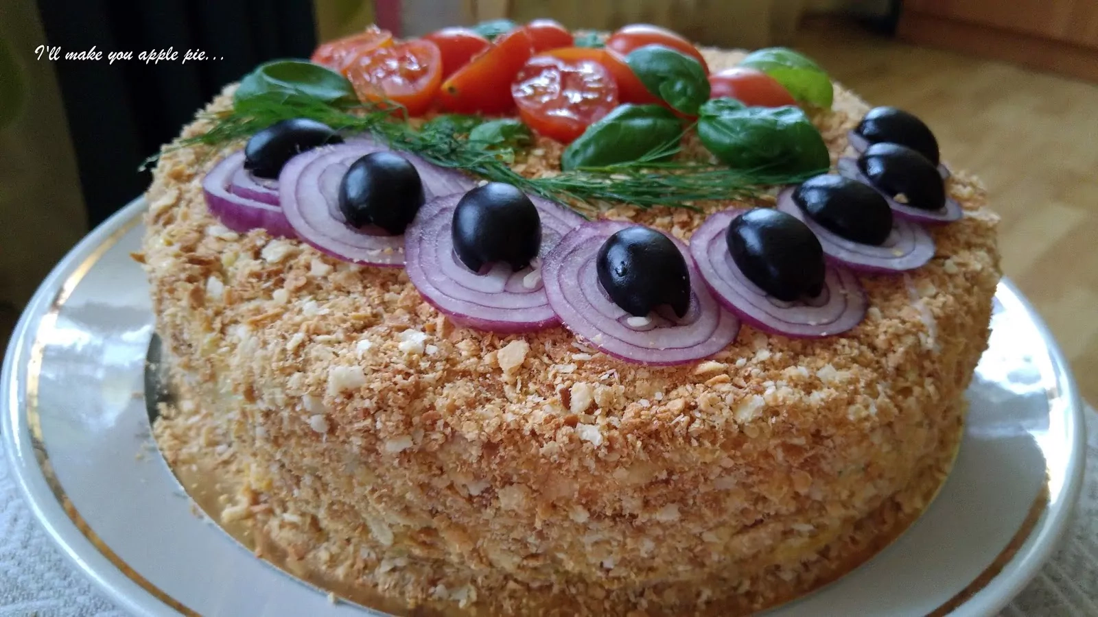 Nesaldus Napoleono tortas su žuvimi