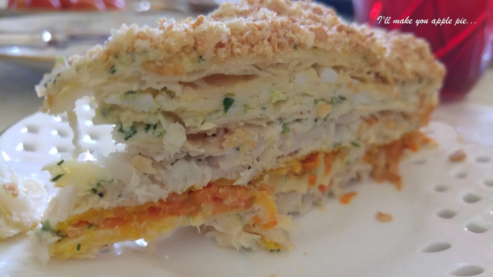 Nesaldus Napoleono tortas su žuvimi