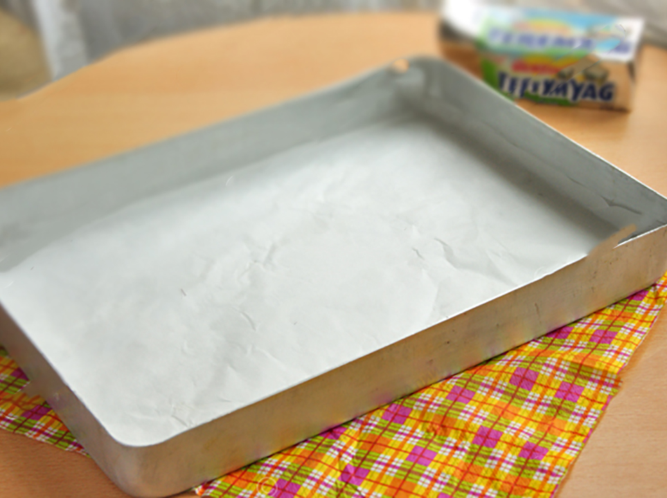 ištiesta kepimo forma