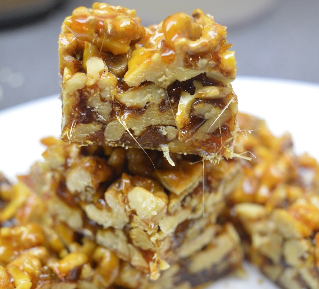 rozcięty grylaż dla cukierków