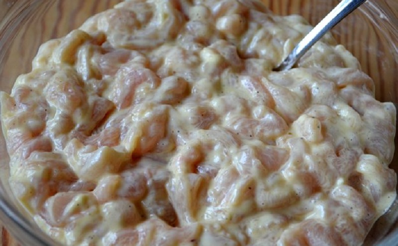 permaišyta vištienos filė masė albiniškiems blynams