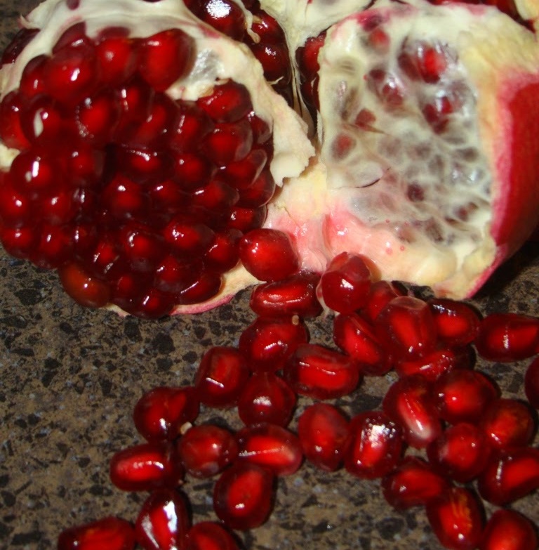 granato vaisiaus sėklos