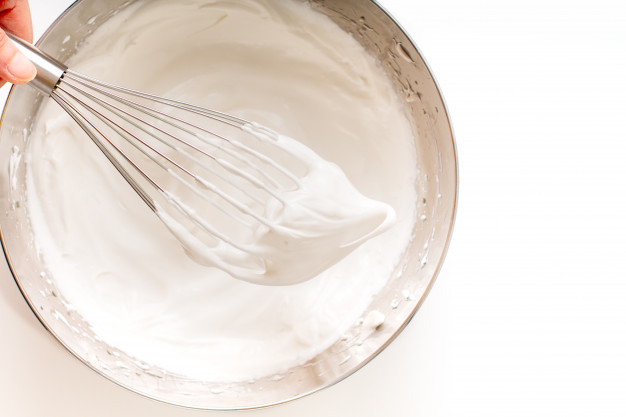 whiped egg whites