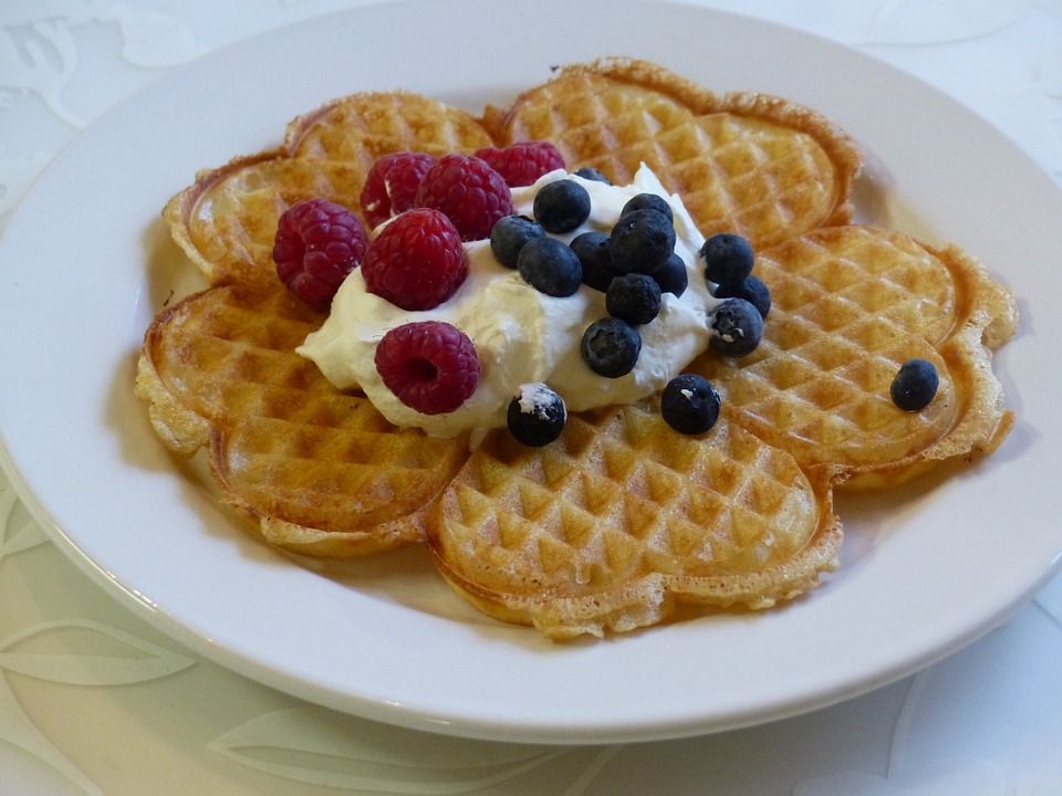 homemade waffles