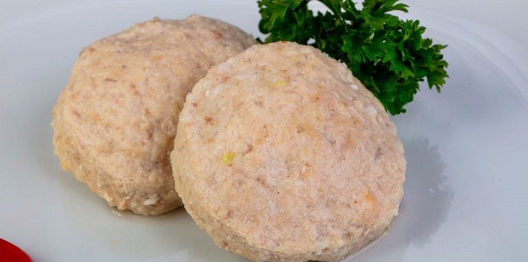 formed fish cutlets