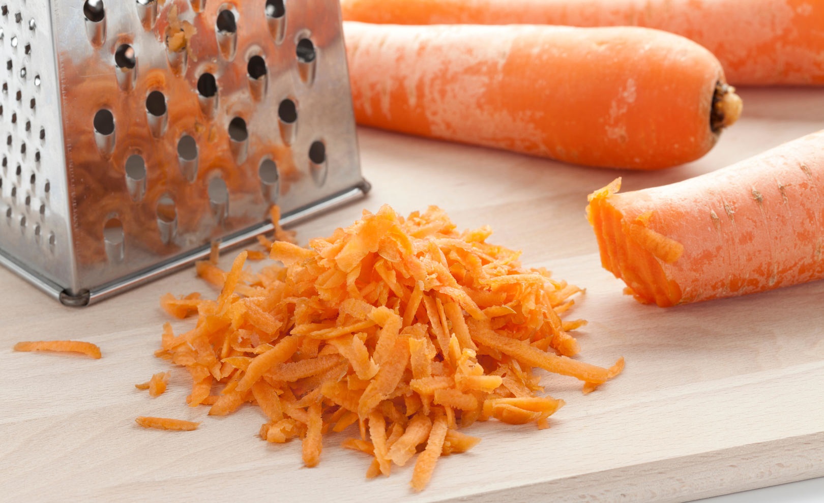 grated carrots