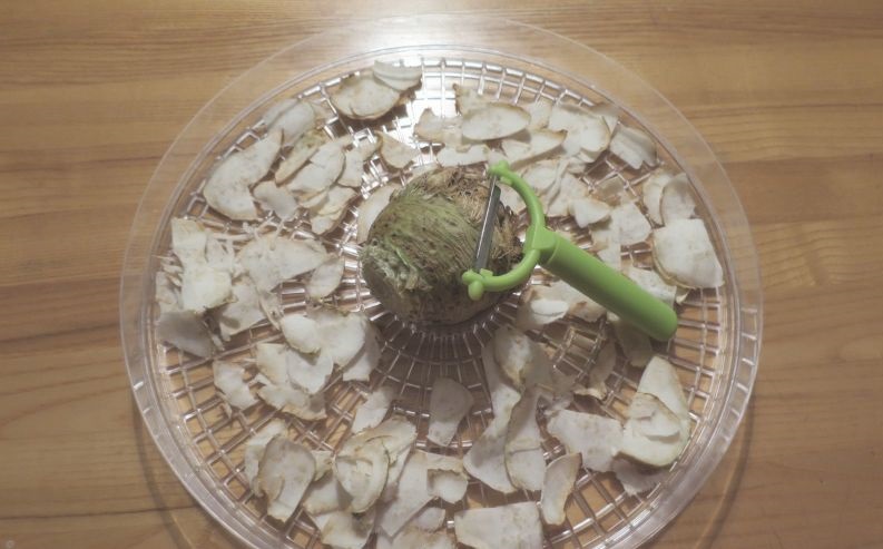 paruošti daržoves džiovinimui