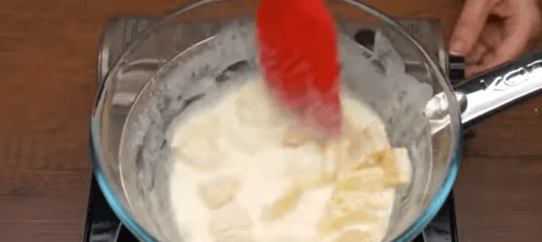 tirpinamas baltas šokoladas