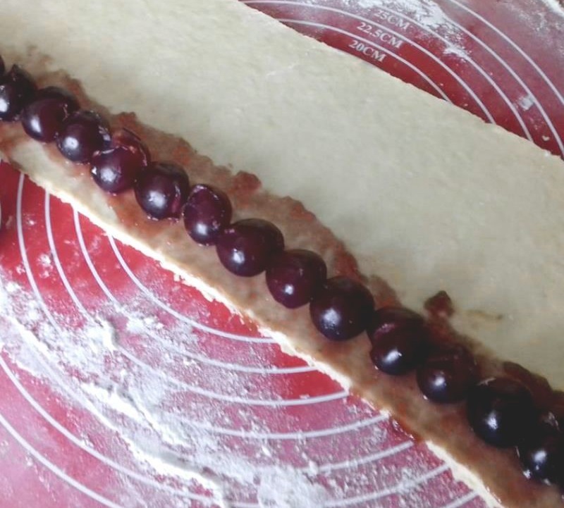 vamzdelis su vyšniomis