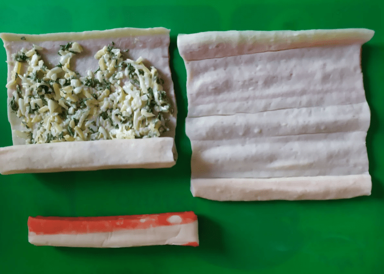 įdaras krabų lazdelėse