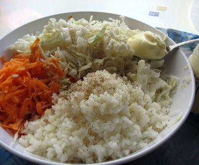 перемешаный салат