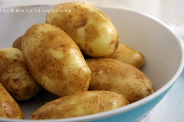 мытая картошка