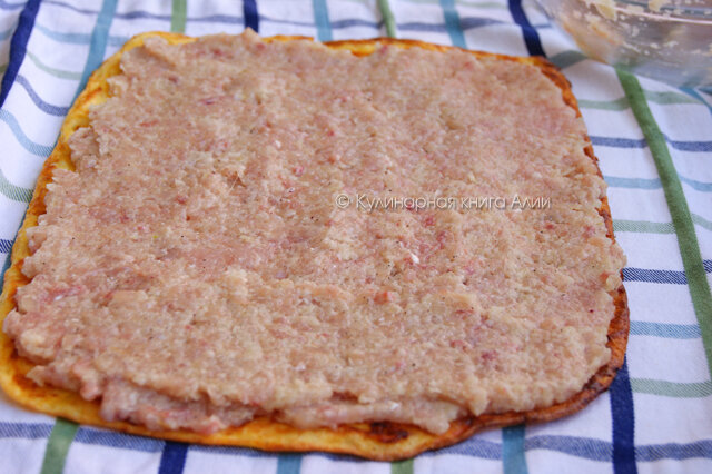 фарш на корже