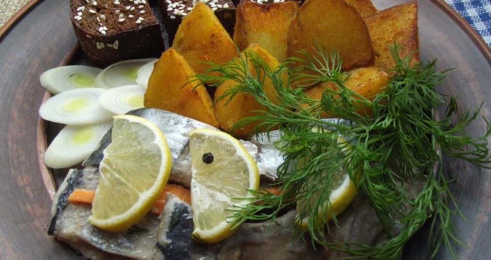 paruošta marinuota silkė