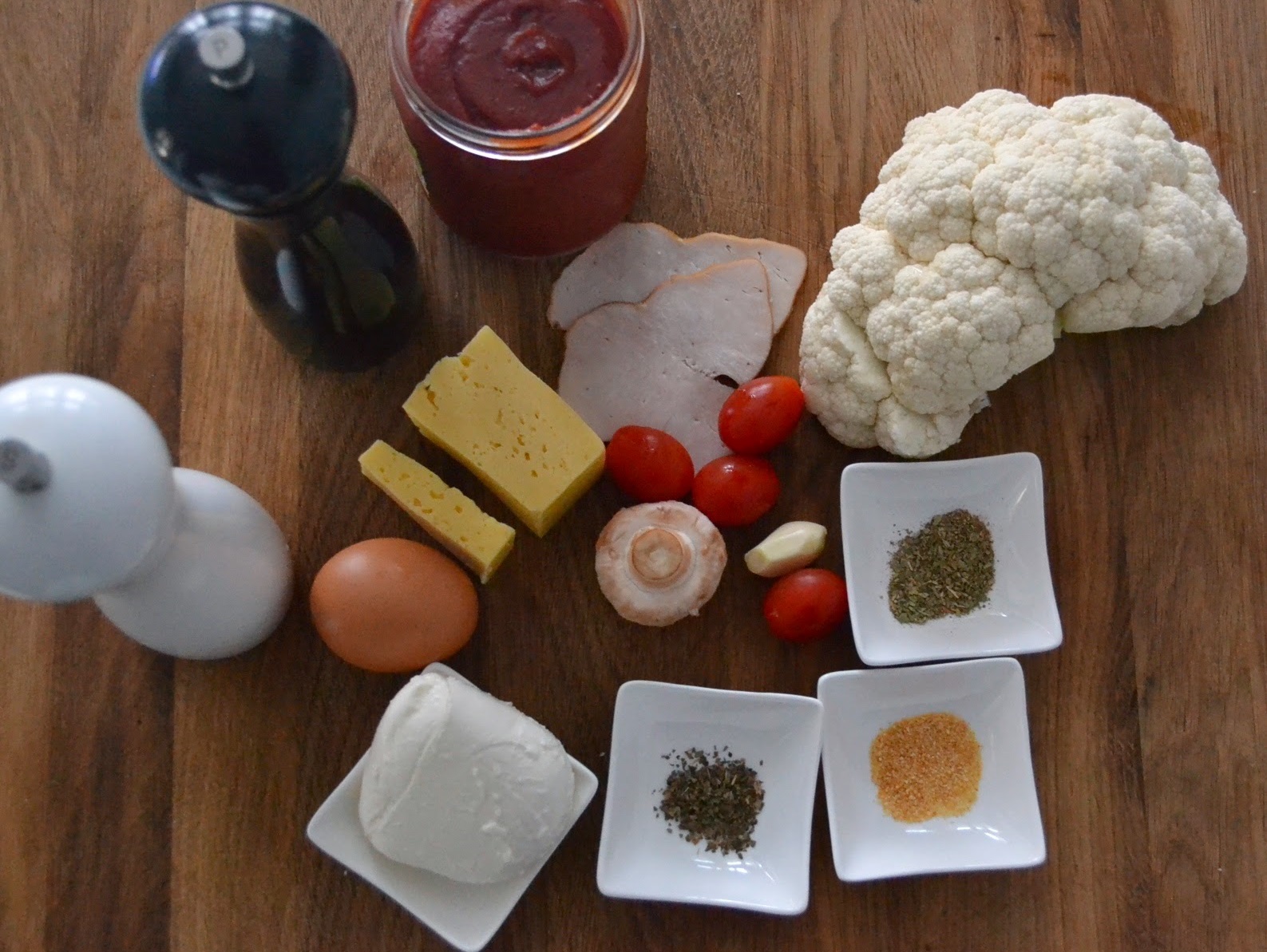 kalafiorų pica ingredientai