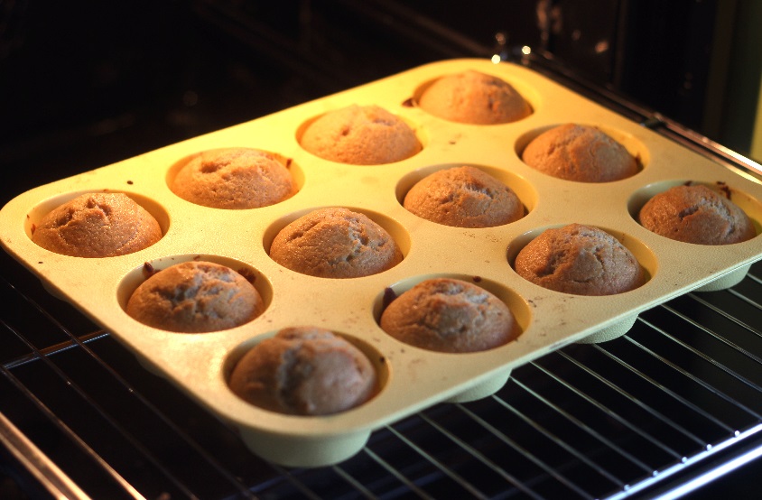 grikių keksiukai be gliuteno orkaitėje