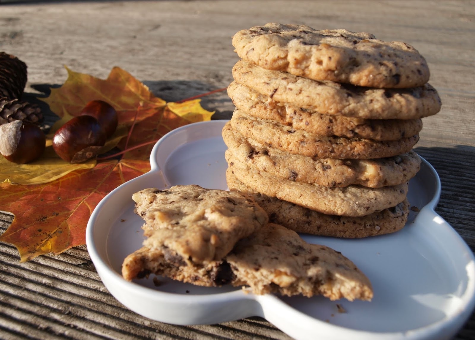 iškepti didieji traškūs sausainiai