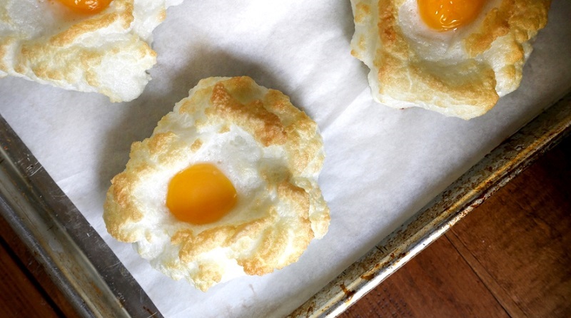 iškepta Orsini kiaušinienė