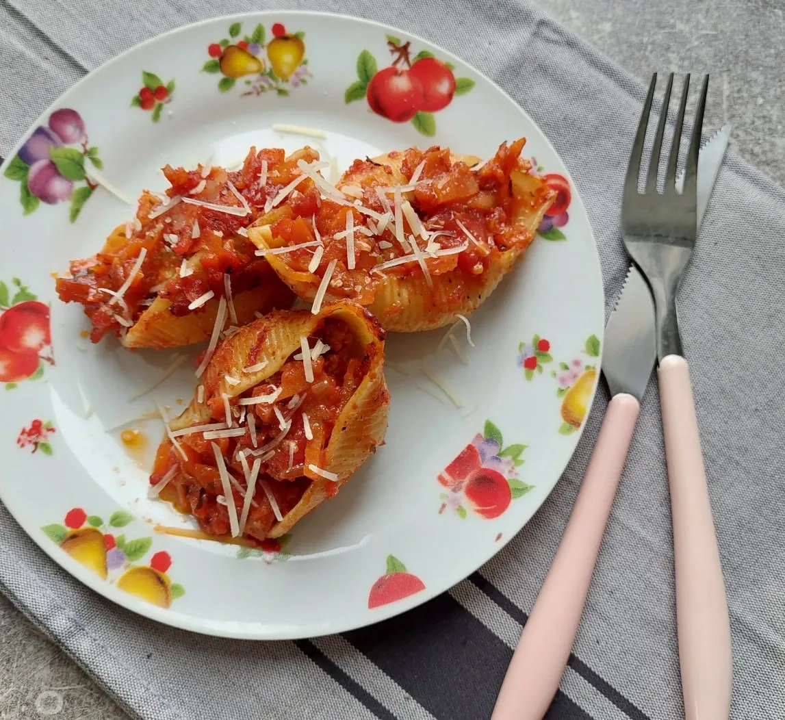 Įdaryti makaronai su kalakutiena Įdaryti makaronai su kalakutiena