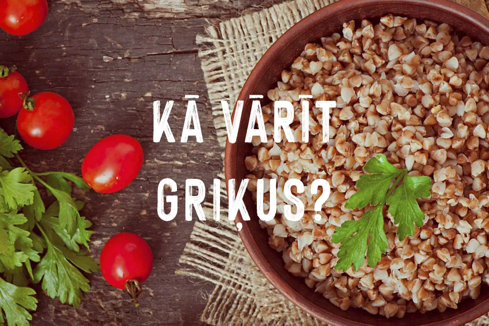 Kā vārīt griķus?