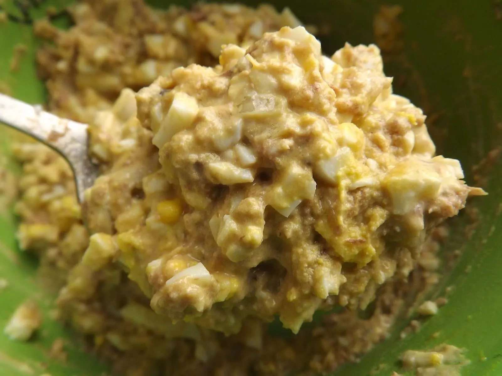 Tuno užtepėlė su kiaušiniais, svogūnu ir majonezu