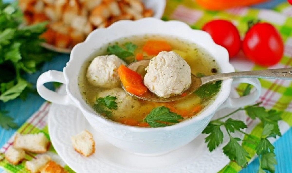 Chicken Meatball Soup
