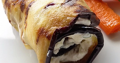 Keptų baklažanų suktinukai su sūriu