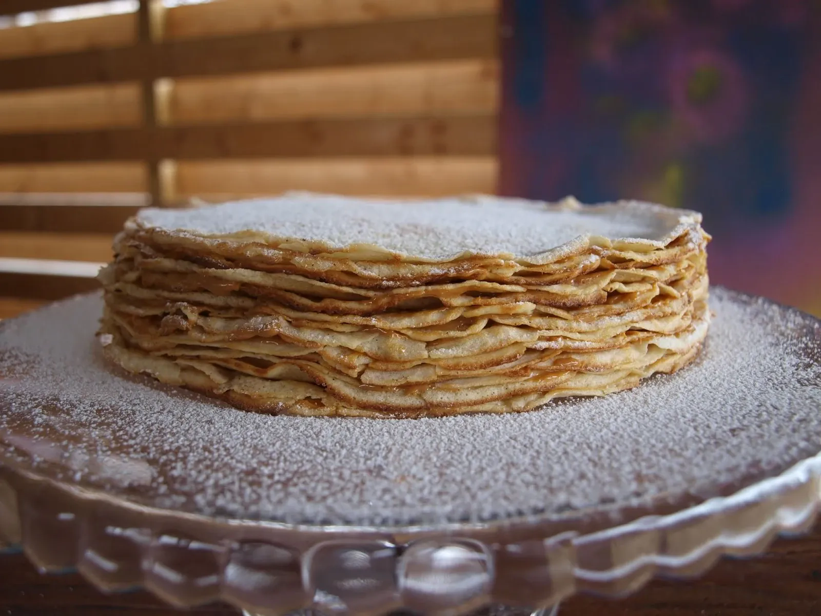 Blynų tortas Užgavėnėms su Rududu