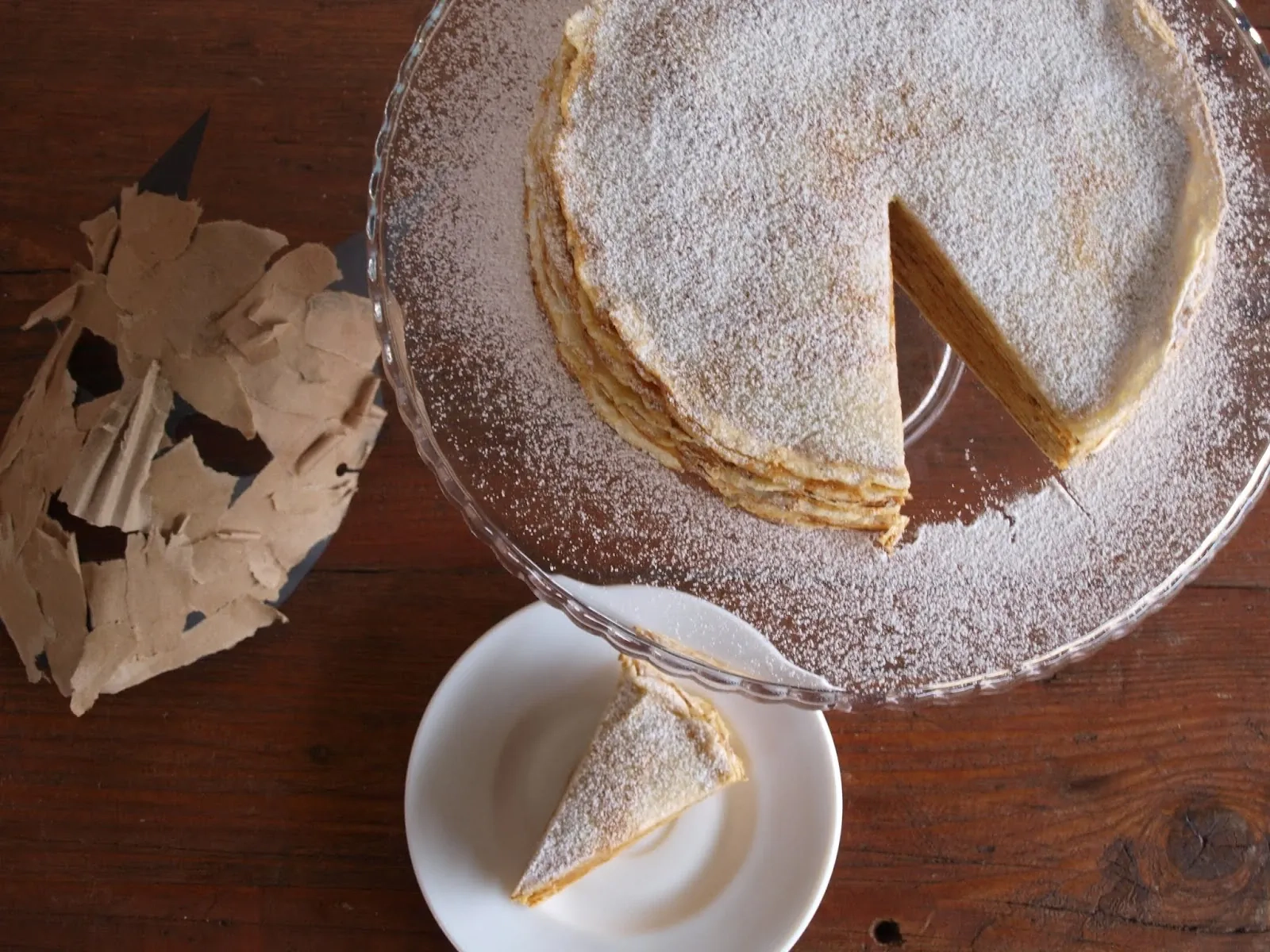 Blynų tortas Užgavėnėms su Rududu