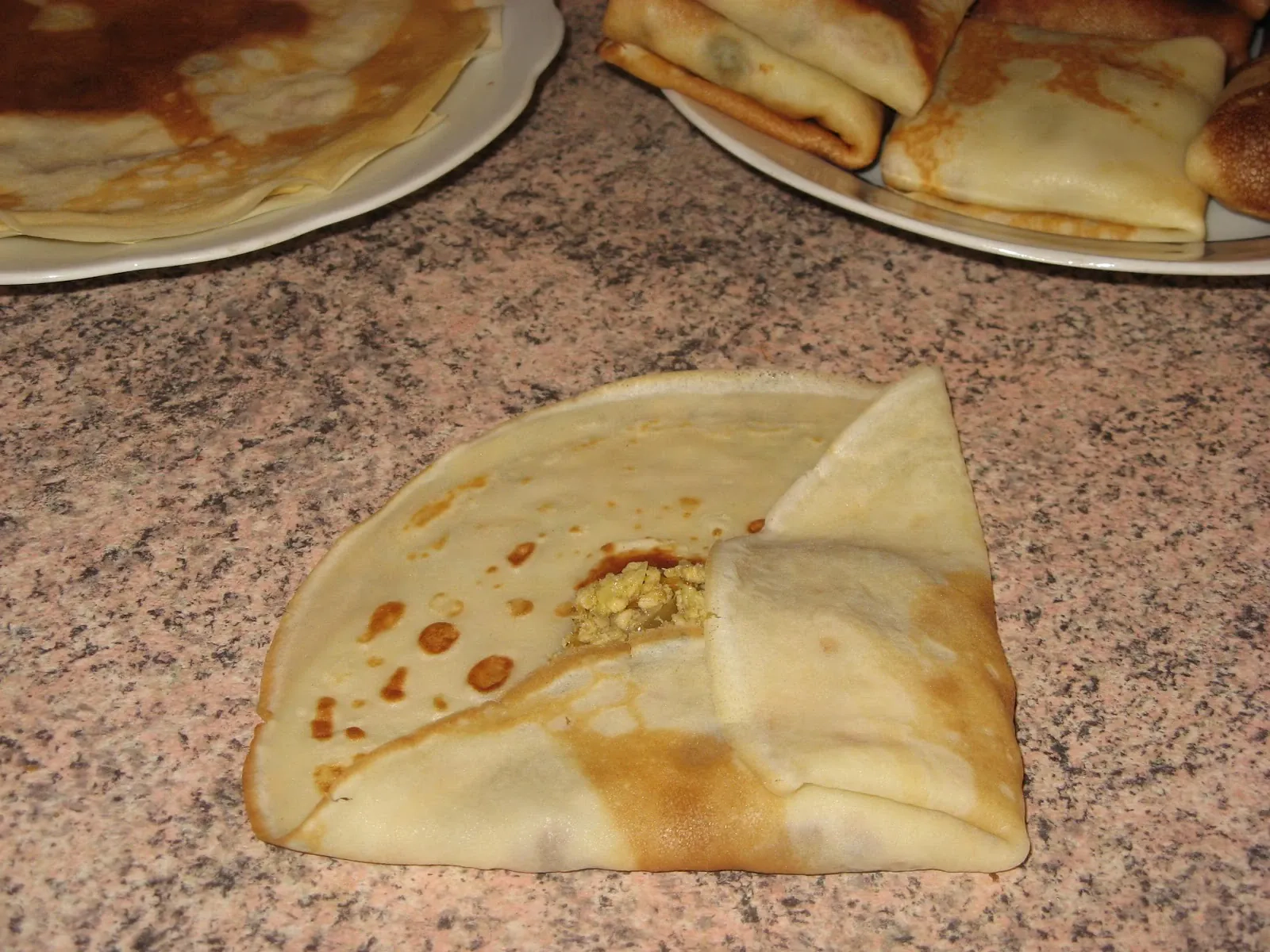 Lietiniai su virta vištiena, morkomis, pievagrybiais ir sūriu