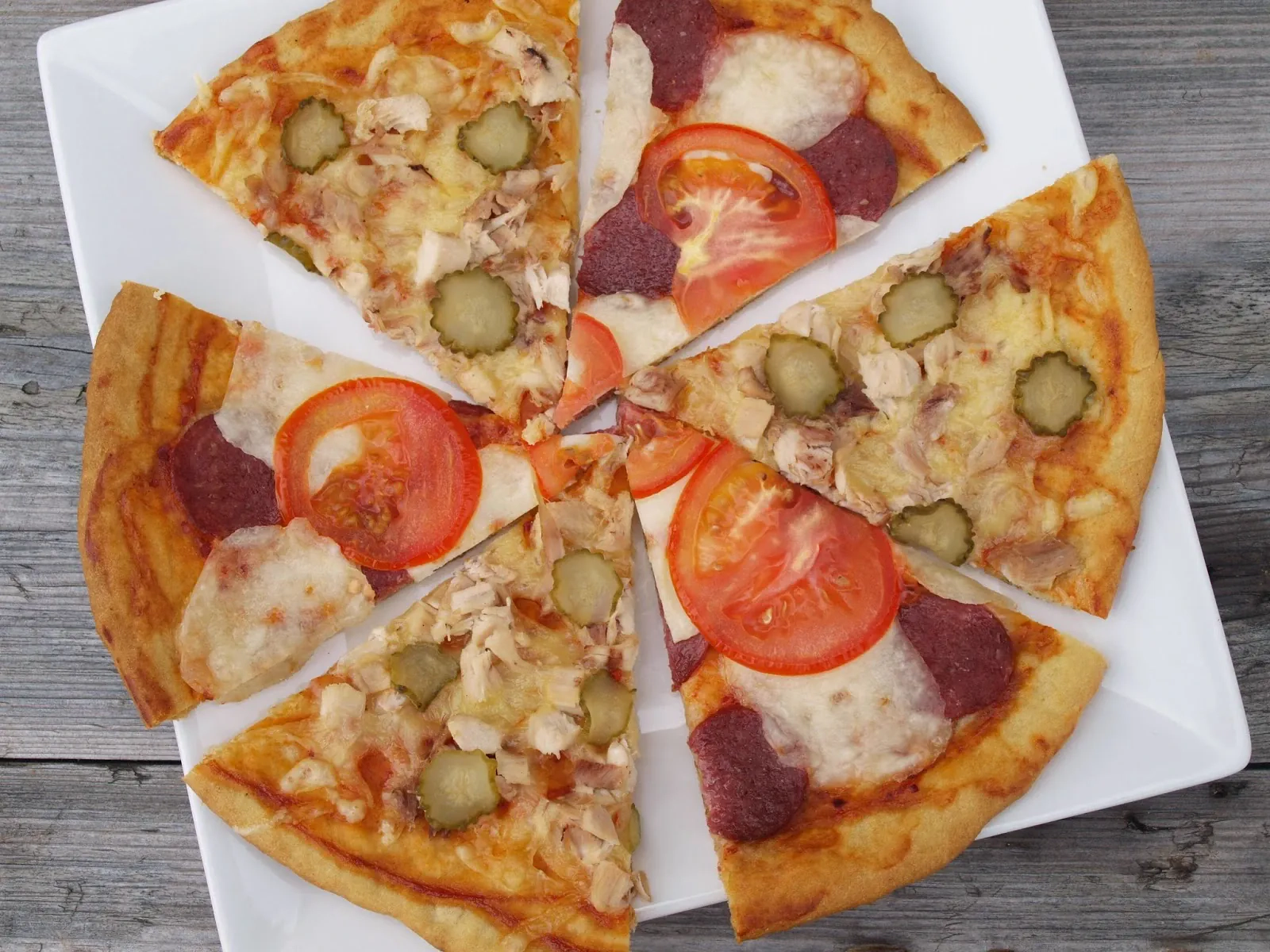 Picos tešla su soda, margarinu ir grietine