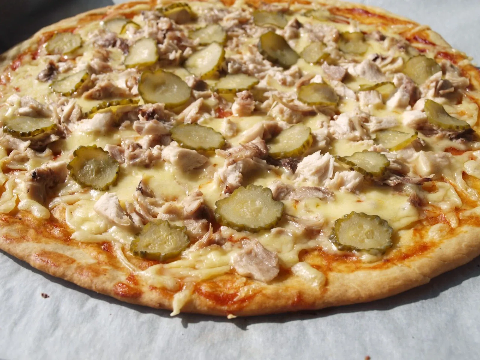 Picos tešla su soda, margarinu ir grietine