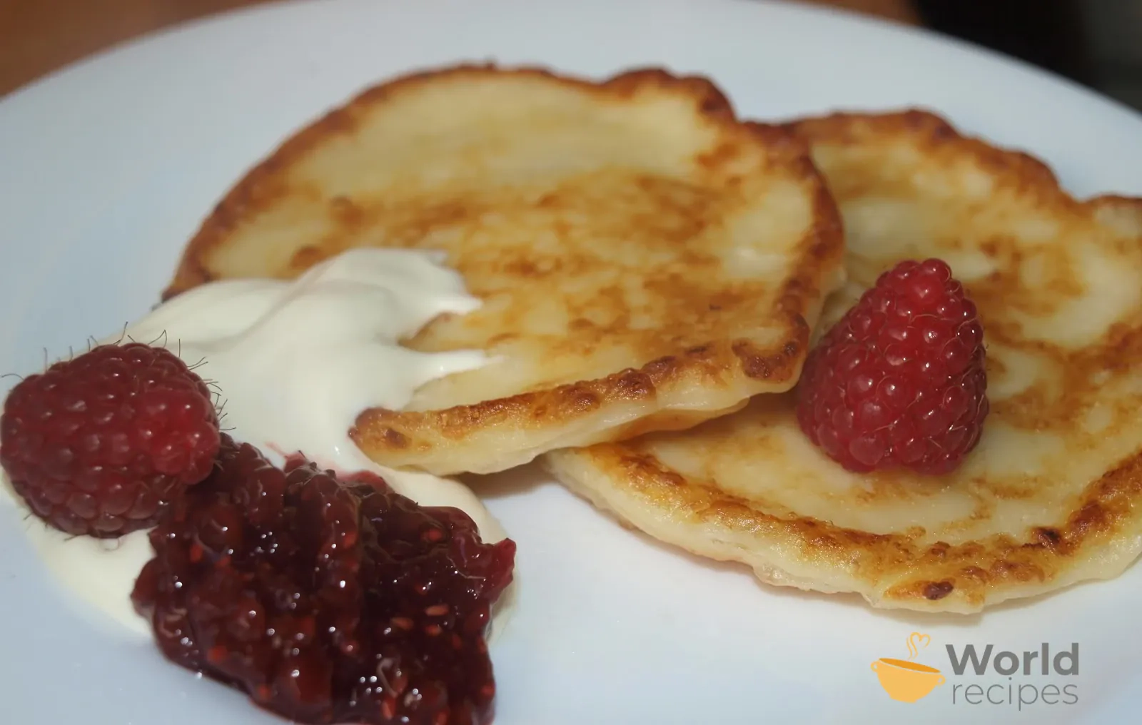 Varškės blynai su grietine pagal Beatą