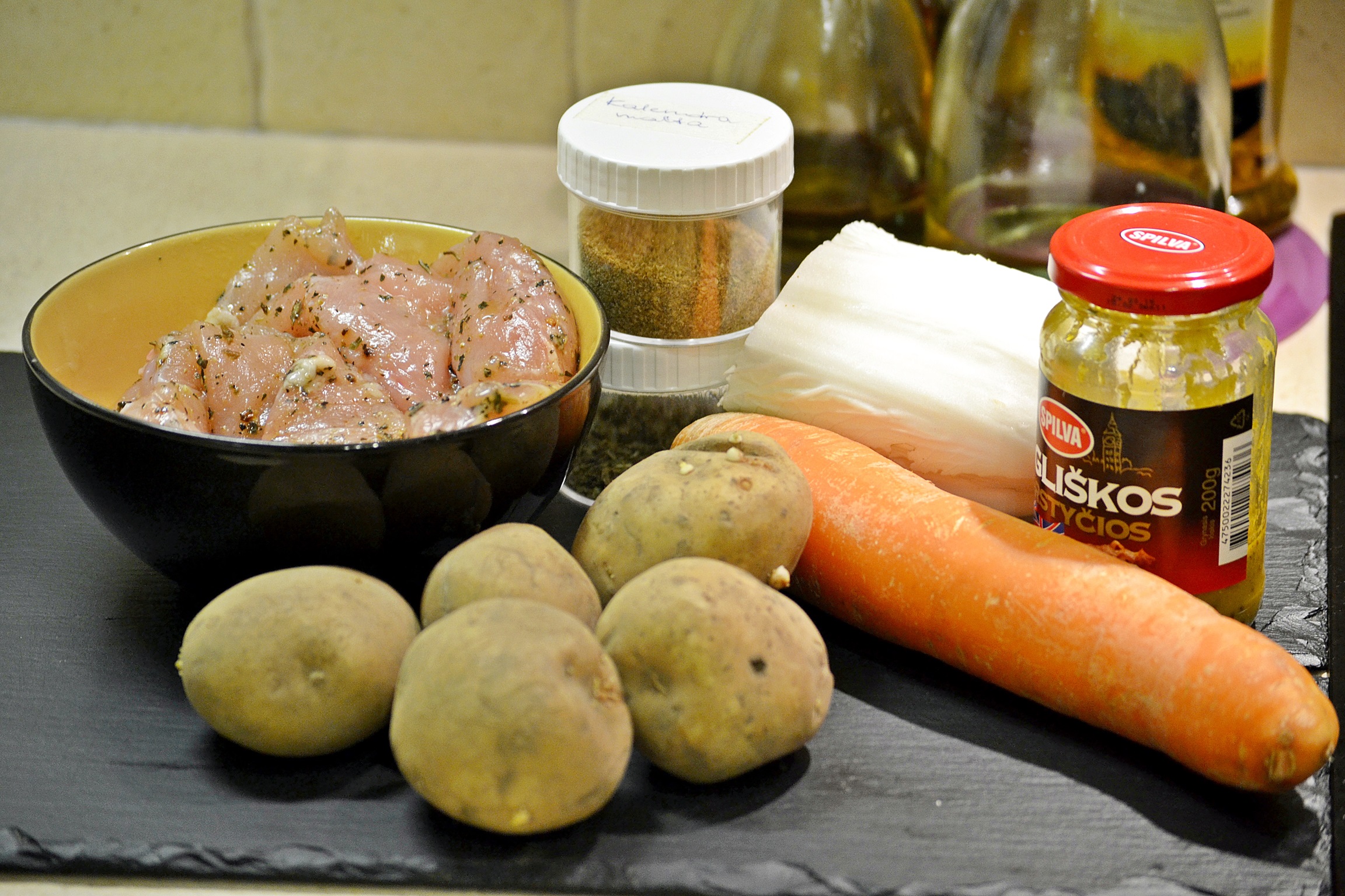 marinuojama vištiena