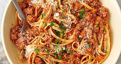 Spagetti ar "bolognese" mērci