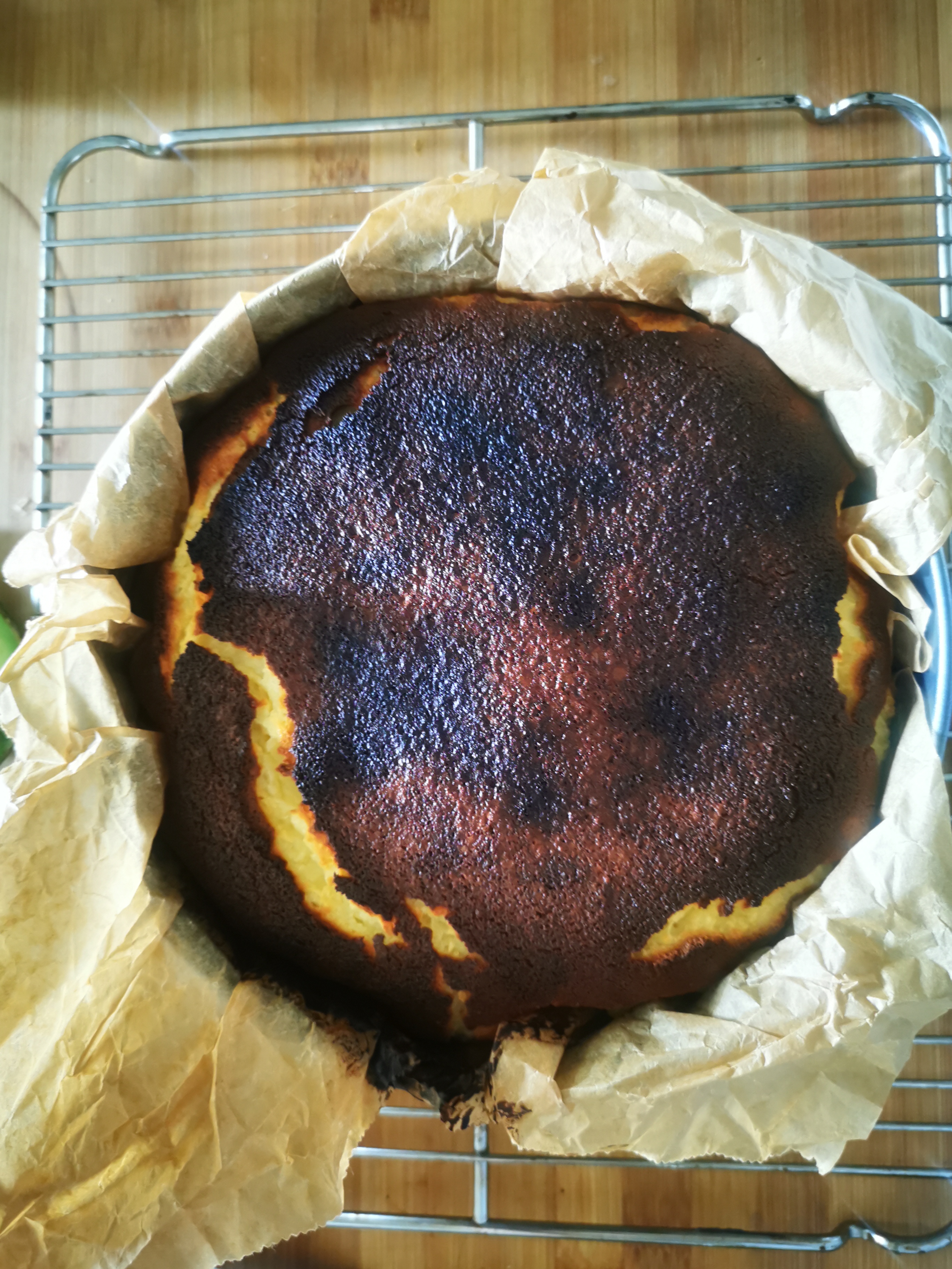 degintas sūrio pyragas