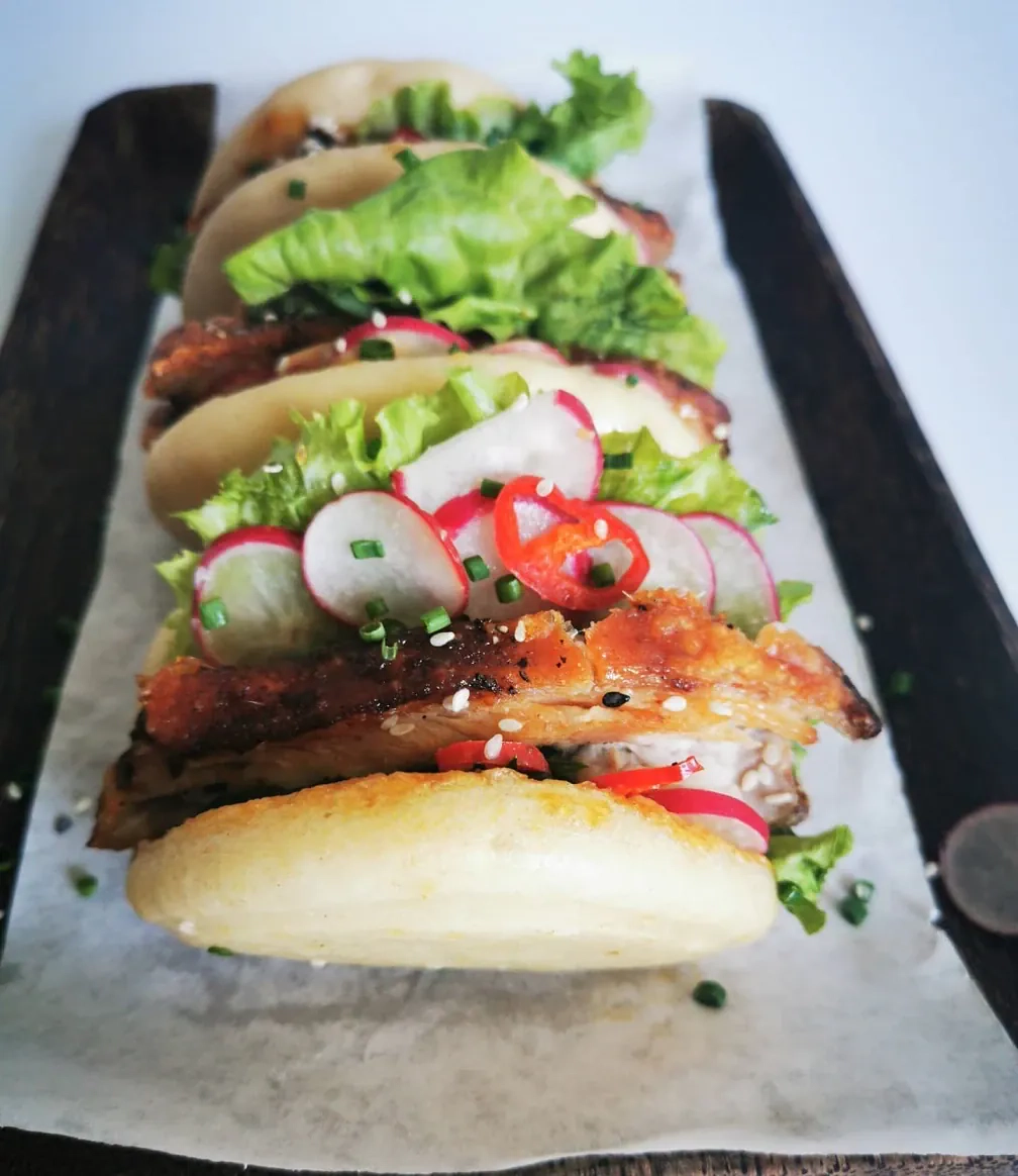 Mielinės bao bandelės - geriausias receptas