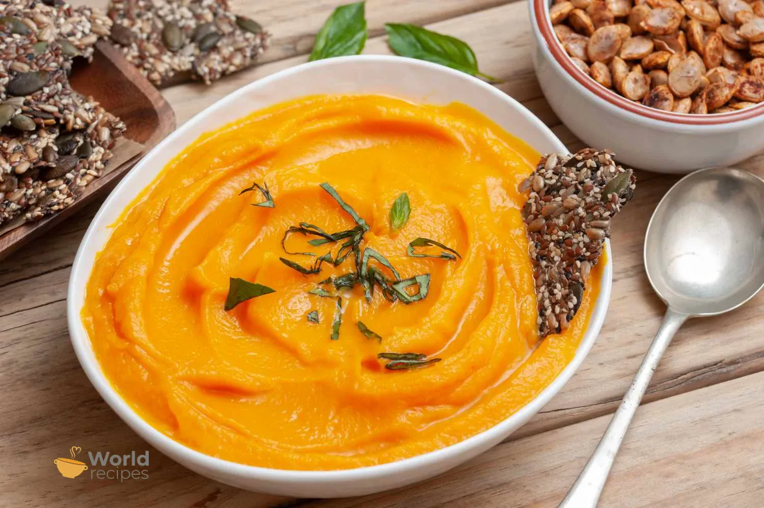 Purée z pieczonej dyni