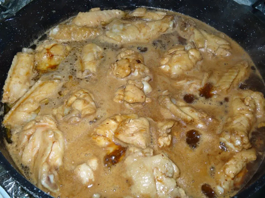 Skrzydełka w coca-coli