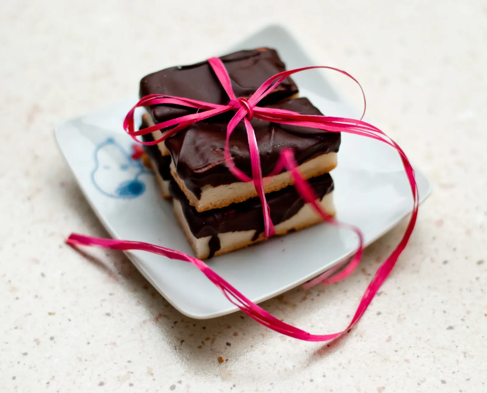 Pieczone pianki w czekoladzie - bez mleka i glutenu