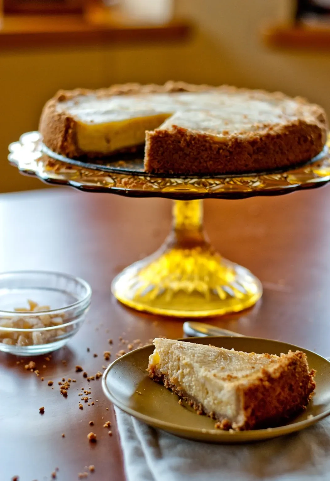 Sernik dyniowo - imbirowy